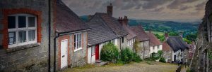 Cottages on Steep Hill